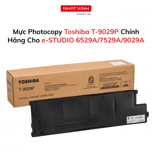 Mực Photocopy Toshiba T-9029P Chính Hãng Cho e-STUDIO 6529A / 7529A / 9029A